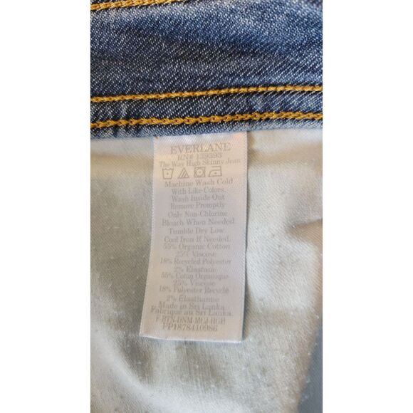 Everlane High Waisted Way High Skinny Jeans - Picture 4 of 5